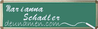 Marianna Schadler Visitenkarte